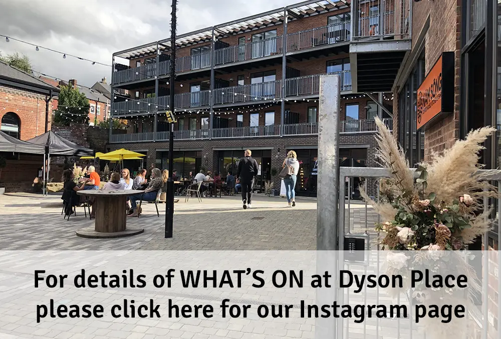 What's On at Dyson Place Instagram